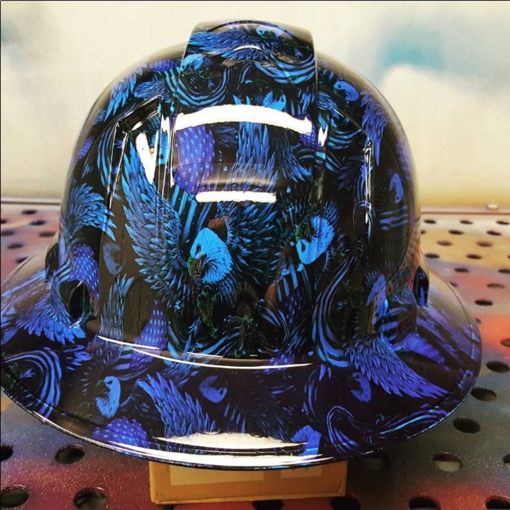 One of a kind HYDROGRAPHIC American Eagle 🦅 hat